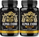 (2 Pack) Alpha X10nd Ultra for men, Official Male Formula to Main Stamina and Peak Performance, All- Natural Blend for Nutrition and Health Support, AlphaX10nd Supplement Reviews (120 kapszula)