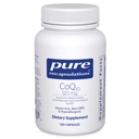 Pure Encapsulations CoQ10 120 mg - Coenzym Q10 Ergänzung für Herzgesundheit, Energie, Antioxidantien, Gehirn & Gedächtnis Gesundheit - Cellular Health, Kognition & Cardiovascular Support* - 120 Kapseln