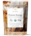 Truvani Protein + Energy Drink Mix 87mg Cafenhagen 124; Vanilla Latte