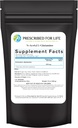 Életre felírt N Acetil L Glutamin por, tiszta L Glutamin Amino Acids kiegészítés (12oz / 340g)