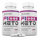 Indokolt laboratóriumok (2 Pack F1 Keto Pills 1275MG New & Javított Forma tartalmaz Apple Cider Vinegar Extra Virgin Olive Oil Powder Green Tea Level 120 kapszula