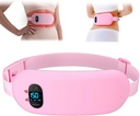 FSA HSA Eligible Portable Heizkissen für Cramps, Upgrade Cordless Electric Period Fast Heizkissen für Rückenschmerzen Relief Menstrual Belt 6 Wärme 6 Massage Moden Geschenke für Frauen Mädchen Ihre Freundin Pink