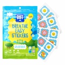 NATPAT Breath Easy Stickers - Stuffy Patch for Kids and Surfast - All-Natural Cold and Allergy Relief for Congestion, Chemical and Drug Free - BuzzPatch Natural Patch (24 csomag)