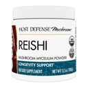 Host Defense Reishi Powder - Pilz Mycelium Pulver - Herz-und Immun-Gesundheits-Ergänzung - Pilz-Ergänzung zur Unterstützung von Energie & Vitalität - Aids Overall Well-Being - 3.5 Unze (66 Servierungen)*