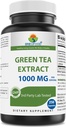 Brieofood Green Tea Extract 1000 mg per serving (Min 50% polifenolok) - 250 kapszula - 3. fél Lab tesztelt tisztaság és minőség