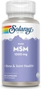 SOLARAY Tiszta MSM kapszula, 1000 mg, 60 gróf