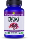 Irish Sea Moss, Organic Prebiotic Food, Over 70 Trace Ásványok, Támogatja az egészséges elimináció, emésztés és immuntámogatás 60 Vegetáriánus kapszula