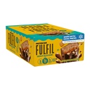 FULFIL fehérje Snack bárok, csokoládé sózott karamell ízesített, glutén mentes 15g fehérje, kamrai Staples, 12 gróf