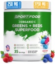 Organic Greens & Reds Superfood Promotion 124; Mixed Berry Flavor