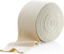 Elasztikus cső támogató köteg mérete C, 10M doboz - természetes szín (2.75 "X 33 láb) a nagy térd támogatás köteg -közepes tighh, Cotton Spandex