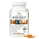NWC Naturals MSM Gold - Szisztémás Enzim kiegészítés kurkuma, paradicsom likopin és BioPerin tápanyag felszívódás - Joint & Muscle Support - 150 Antioxidáns - Gazdag vegetáriánus kapszula