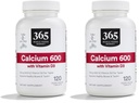 365 által Whole Foods Market Kalcium D3-vitamin tabletta, 120 gróf (csomag 2)