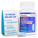 IME- CAP LABS, INC. Időbeli Guaifenesin 1200 mg kibővített hatóanyagleadású tabletták - Várandós mucus relief & mellkasi congestion megkönnyebbülés felnőttek számára - Tartós akár 12 óra - 70 gróf