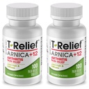T-Relief Extra Strength Arthritis Arnica + 12 fájdalom enyhítése természetes gyógyszerek segít csökkenteni a fájdalom merevség Aches & fájdalom ízületek természetesen - 100 tabletta (2 csomag)