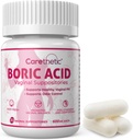 Vaginális kúpok - pH Egyensúly & Odor Control nőknek, 600mg, 30 gróf - Gyengéd női egészség