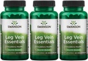 Swanson Leg Vein Essentials - Késleltetett kiadás - 60 Veg kapszula (3 csomag)