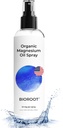 Organic Magnézium Spray - 8oz (Single) - 100% -os tisztaságú Magézium-olaj, gyors abszorbens, Magnézium Spray lábhoz és testhez, USP fokozat