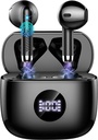 Vezeték nélküli fülhallgató, Bluetooth 5.4 Fülek LED Power Display fejhallgató Bass Stereo, Bluetooth fülhallgató in -fül zaj törlés Mic, 40H Playback Mini Case IP7 Vízálló sportfülhallgató Android iOS