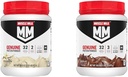 Muscle Milk Eredeti fehérje Powder Bundle, Vanilla Crème 1.93 Pounds 12 Servings 32g Protein 2g Cukor és Csokoládé 1.93 Pounds 12 Servings 32g Protein 3g Cukor