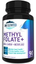Double Strength & Legbioactive Metil Folate! Egyedi formula a legmagasabb gyógyszerészeti fokozatú metilkobalaminnal (B12), Niacinnal, B1, B2 B6. Szinergisztikusan működik a Max Results3 hónapra