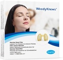 WoodyKnows Nasclear Nasal Filter, Modell 2024, Saisonale Allergien und industrielle Verschmutzungshilfe, öffentliche Verkehrsmittel und Tierpflege (Trial S/M/L/XL)