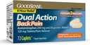 GoodSense Dual Action Acetaminophen és Ibuprofen (NSAID) tabletta, 250 mg / 125 mg, hátfájás, 72