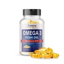Omega 3 Halolaj 2000 mg - Gyógyszerészeti fokozat. 1000mg EPA 500mg DHA. Burless kapszula halas utóíz nélkül. Minden természetes, szerves, nem GMO, glutén mentes a férfiak és nők.