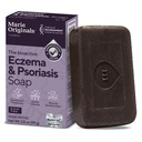 Marie Originals Eczema Face Soap Body Wash Bar – All Natural Psoriasis, Dermatitis Treatment for Dry Itchy Flaky Skin Relief – Gentle Detoxifying, Healing, Anti-Itch, Cleansing Skincare (Pack of 1)