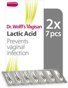 Vagisan Dr. Wolff tejsav pesszáriumai, Napi hüvelyi egészség és intim hygiene, prevents infekció, 2X7pcs