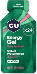 GU Energy Original Sports Nutrition Energy Gel, Sózott görögdinnye, 26.4 Oz, 24 gróf