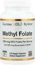 Lake Avenue Metil Folate, 800 µg, 120 Veggie kapszula, Táplálkozás