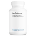 Supersmart - Benfotiamine 320mg pro Tag (hohe Potenz) - Bioverfügbares Thiamin - Vitamin B1 Benfotiamine Supplement | Non-GMO & Gluten Free - 120 vegetarische Kapseln