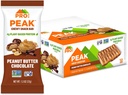 PROBAR - Peak Bar, Mogyoróvaj Csokoládé Snack Bars, 4g protein, Non-GMO, gluténmentes (12-es csomag)