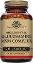 Solgar Glucosamine MSM Complex tabletta, 60 gróf