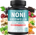 Noni Extract kapszula Noni, Boswellia, White Willow Bark és több - 150 kapszula 5 hónapos ellátásért