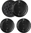 2 Pack (16 db) Unitron Wax Guards Cerushield Disk v2.0 098- 0445 for phonak, hallókészülék kiegészítők Wax Filters, Phonak hallókészülék Filters Wax Guard