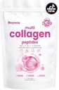 Boysea. Multi-Collagen Peptides Powder - Hidrolizált fehérje Peptide Típusok I, II, III, V, X Biotin & C-vitamin, Támogatja a bőr, haj, köröm, és ízesített, ízesítetlen, Non-GMO, gluténmentes, Easy Mix 1LB