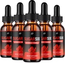 Sugar Six Drops Egészséges Formula - Diétás kiegészítés cseppek - Extra Erő SugarSix folyékony cseppek, Sugar Six Drops Vélemények (5 Pack - 5 hónap ellátás)