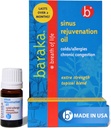 Baraka Sinus Rejuvenation Oil – Mischung aus 6 organischen ätherischen Ölen für klares Nasal Atmen, Eases Sinus Druck, & Angebote Relaxing Nasal Health Support | Ideal für den täglichen Gebrauch – 4ml (1-Pack)