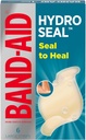 BAND- AID Brand Hydro Seal Adhesive Vízálló kötszerek, Nagy Hydrocholoid Gel Bandages for First Aid Support Better Healing for Minor Blisters, Cuts & Scrapes, FSA / HSA Támogatható, 6