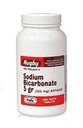 Rugby Nátrium- BICARB 5GR TAB Nátrium- BICARBONATE- 325 MG Fehér 1000 tabletta UPC 305361046101
