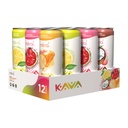MITRA- 9 Botanikus italok - Kava Drink Flavor Variety Pack Kava gyökérkivonattal - Mood Enhancer - Plant Based - Promotes Natural All & Clarity (12 Fl. Oz) (12)