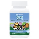 Natings Plus Animal Parade Fogtündér Gyermek rágótabletta - Természetes Vanilla Flavor - 90 Animal- Formaged Tablets - Dental Health Supplement - Vegetáriánus, Gluten Free - 45 Servings