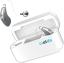 BlaidsX Neuro Recharactive RIC + Programozható hallókészülék felnőtteknek Mobil App hallókészülék teszt & Zaj törlés, hallókészülék szeniorok, Dual Mic & 96 DSP csatornák. USA- gyártmányú feldolgozó