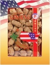 Hsu 's Ginseng SKU 113-124; Short Small) 124; Cultivered American Ginseng from Marathon Co, Wisconsin USA