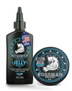 Bossman Jelly Beard Oil for Men & Beard Balm for Men Combo - Softens, Temes Moisturizes & Conditions - Magic Scent - Natural Ingredients & Made in USA