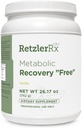 HormoneSynergy Metabolikus Recovery Formula - Optimális gastrointestinalis, máj- és intestinális GHI támogatás - Cukor és Stevia Free Vanilla
