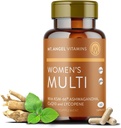 Mt. Angel Vitamins - Daily Womens Multivitamin - Erwachsene Formel mit Eisen, Kalzium, KSM-66 Ashwaganda, und eine potente proprietäre Kräutermischung der besten Frauen Vitamine - 60 Zählkapseln