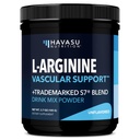 L-Arginine Powder - Nitric Oxide Supplement for Women and Women with L- Citrulline and Beet Root - Pre and Post Workout Support for Endurance and Recovery - Unflavored, 1 month Supply (30 Scoops)