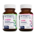 Metagenics Bundle - UltraFlora Women's & HerWellness Estrovera - 30 Count of UltraFlora Women's for Vaginal Health - 30 Tabletten von Estrovera für Hot Flashes, Menopause Relief & Night Sweats